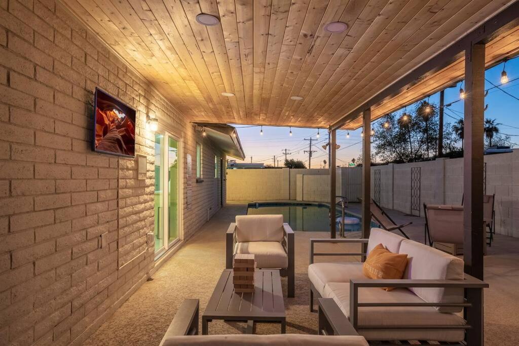 Cozy-Perfect Location-Private Pool-Heat Optional- Spring Training-Gcu Villa Phoenix Exterior foto