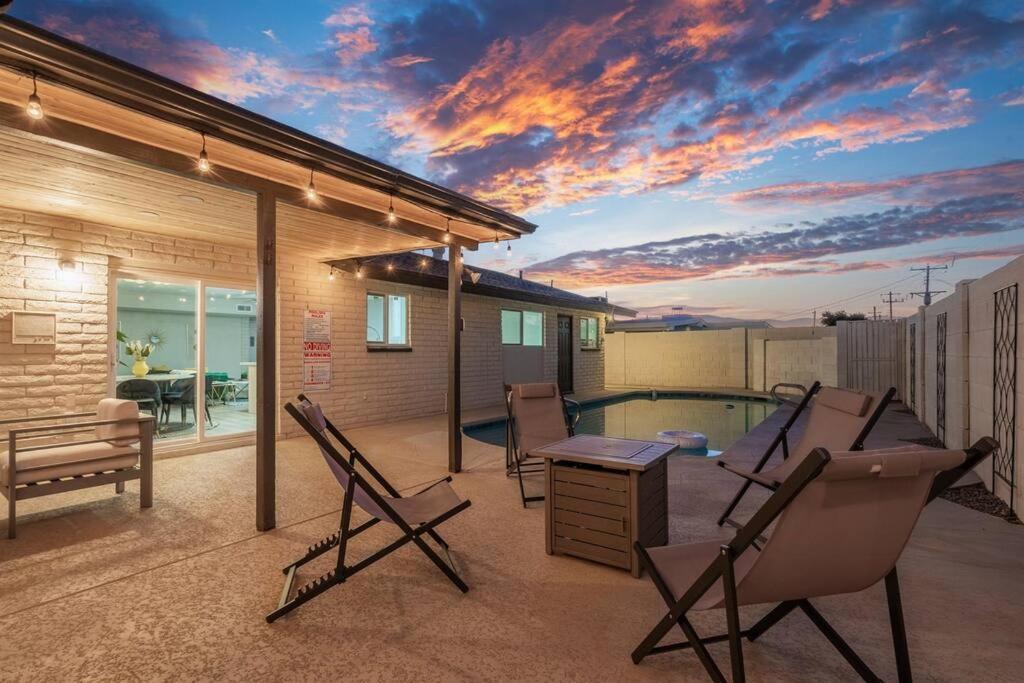 Cozy-Perfect Location-Private Pool-Heat Optional- Spring Training-Gcu Villa Phoenix Exterior foto